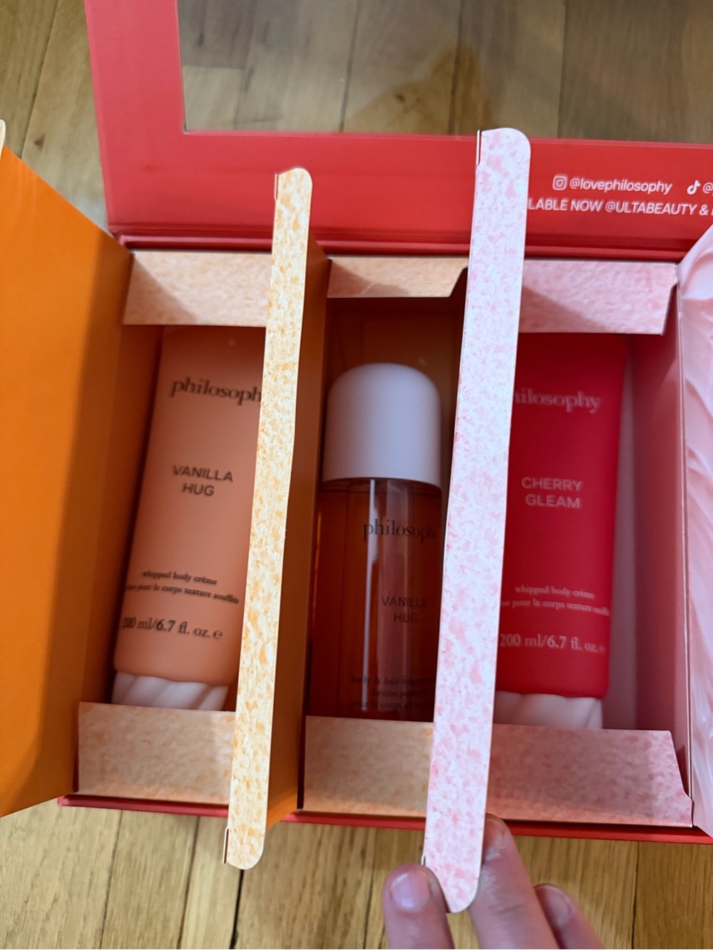 NWT BRAND NEW Philosophy body & hair fragrance mist & lotion PR - Picture 3 of 6